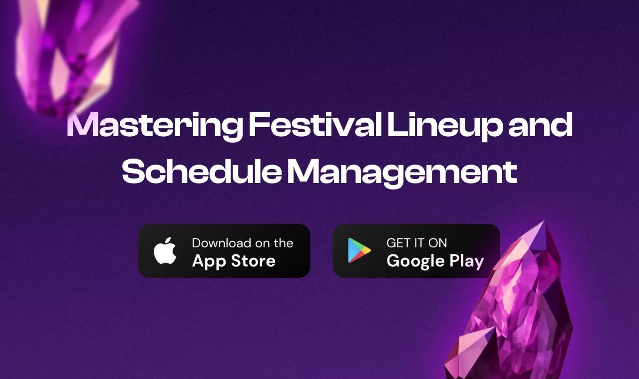 Festival Lineup and Schedule Management