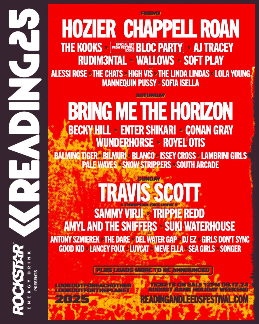 Reading Festival 2025: Lineup, Tickets, and Everything You Need to Know