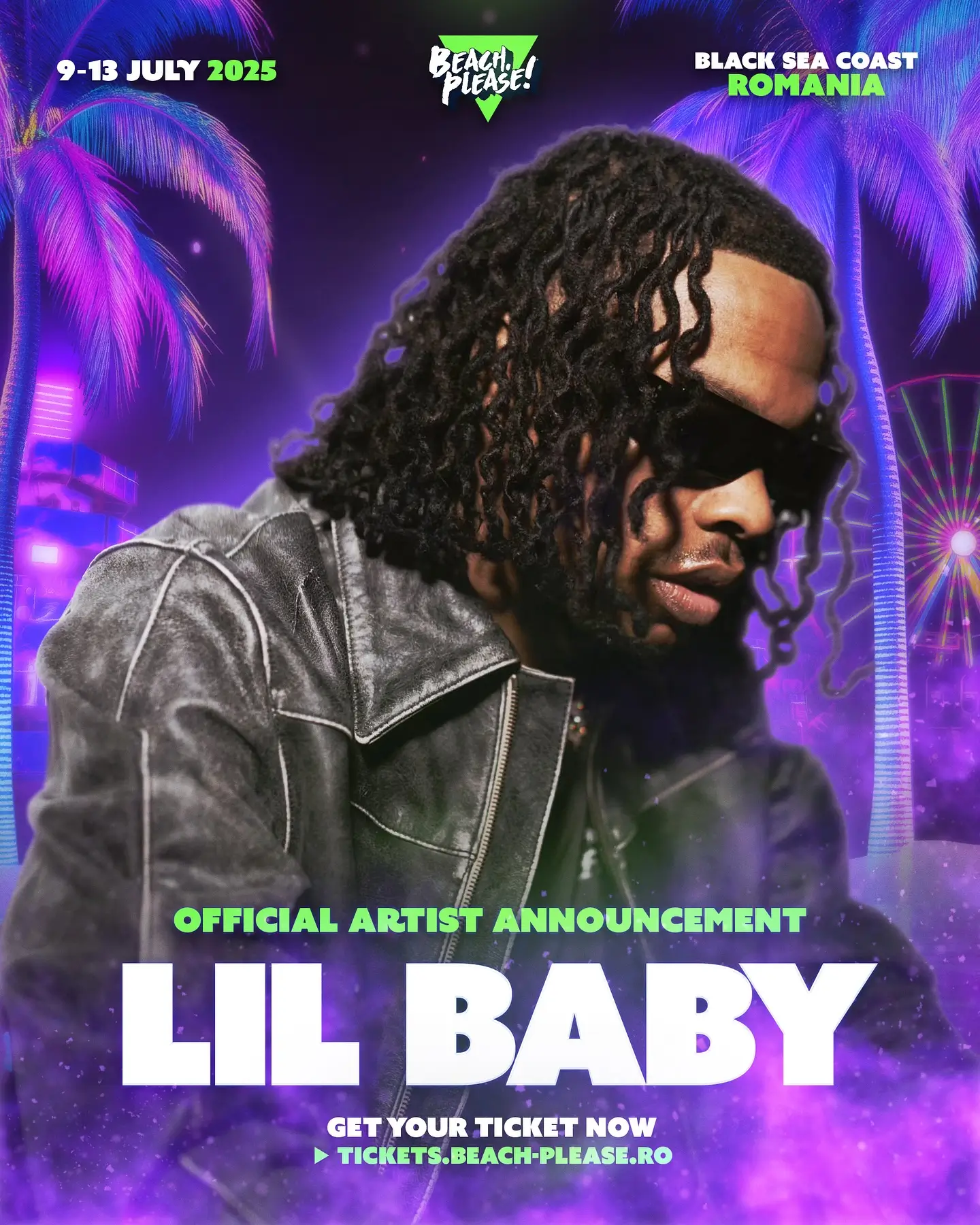 Lil Baby Festival Banner