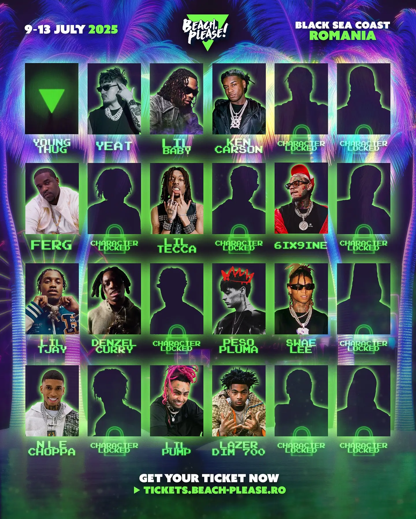 Beach Please Lineup 2025 Phase 3