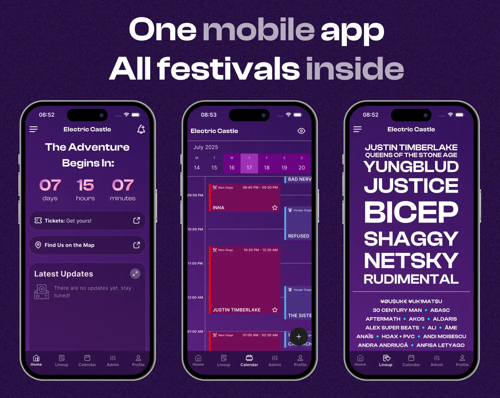 Electric Castle - Festivawl Mobile App 2025