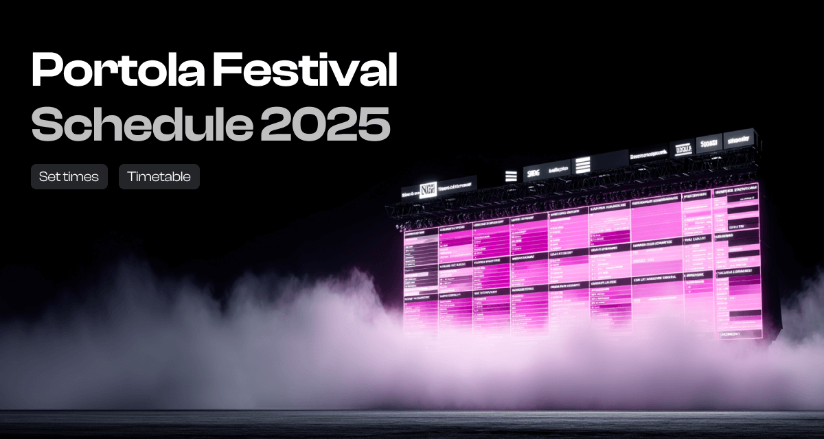 Portola 2025 Set Times