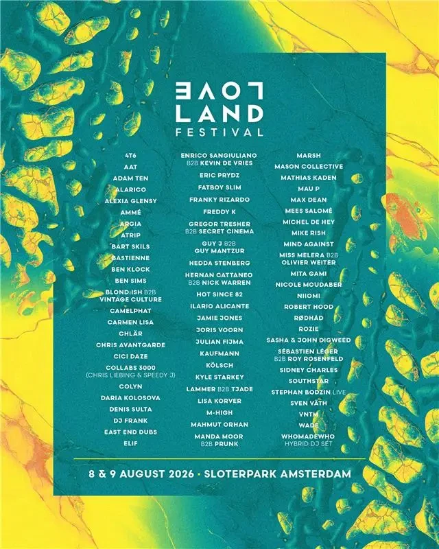 Loveland Festival 2026 Lineup