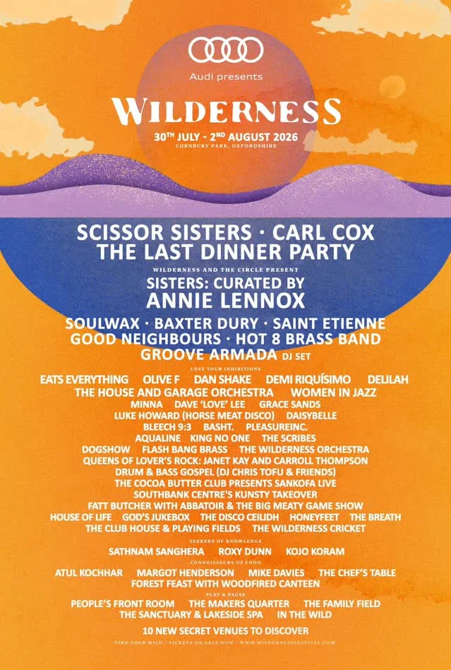 Wilderness Festival 2026 Lineup
