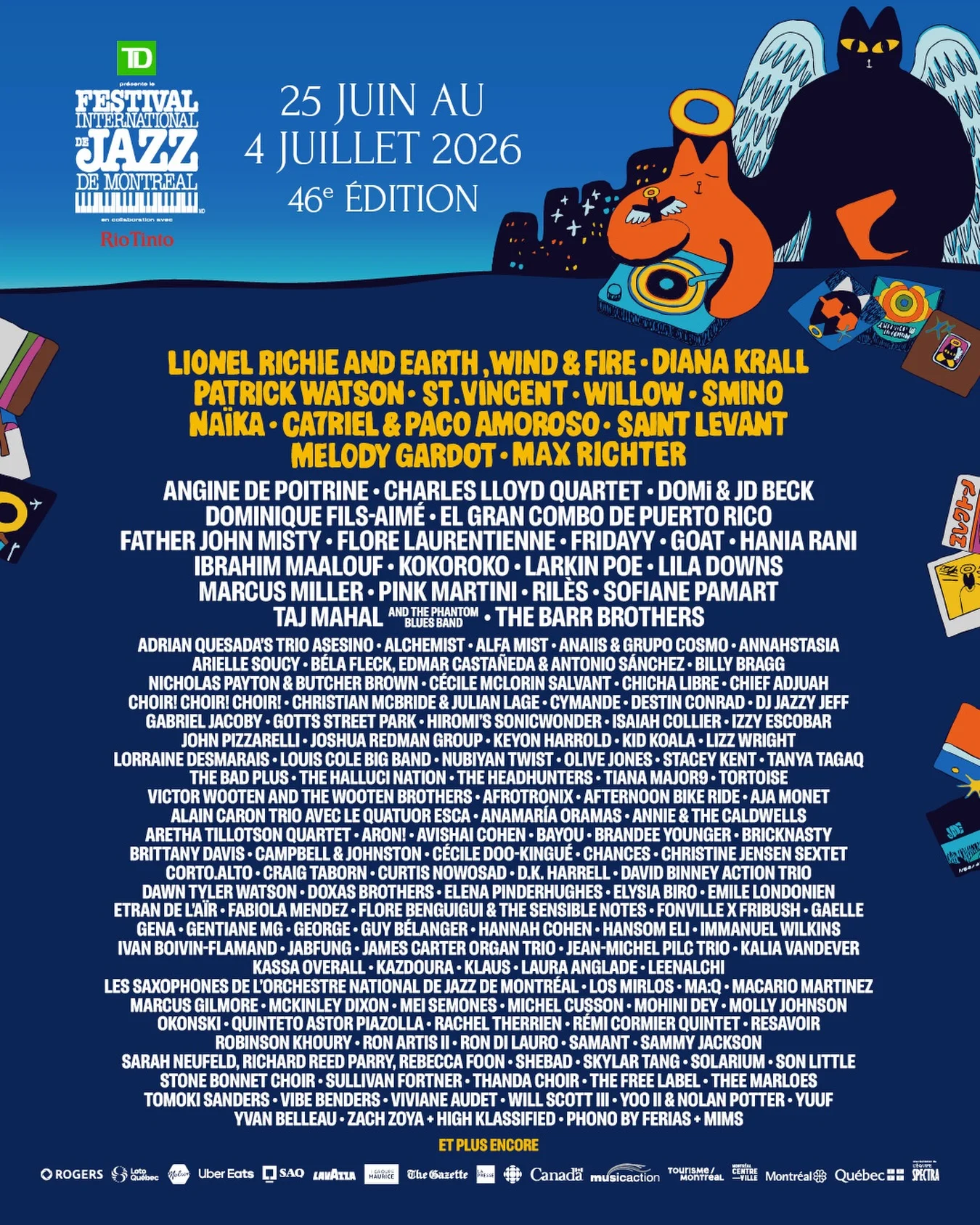 Festival International de Jazz de Montréal 2026: Lionel Richie, Diana Krall and 350 Concerts Across 10 Days