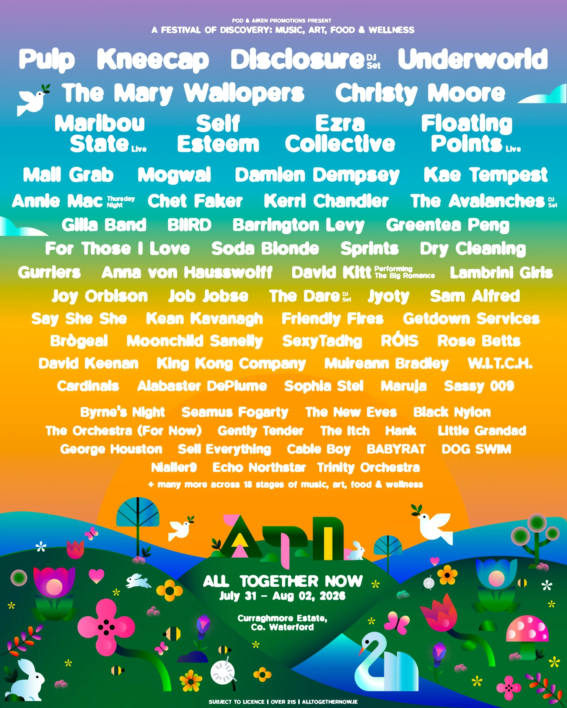 All Together Now Lineup