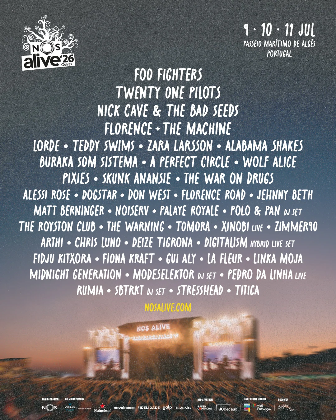 NOS Alive Lineup