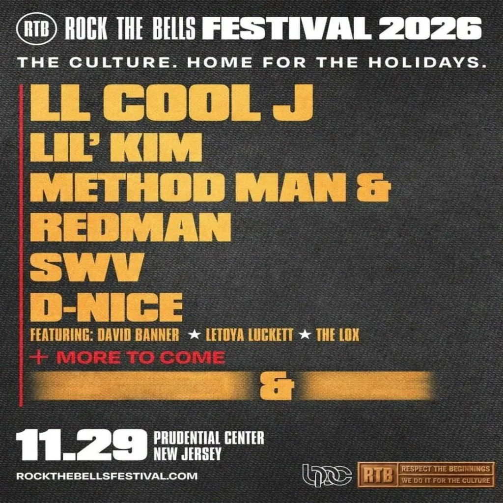 Rock The Bells Festival 2026: LL COOL J, Lil' Kim and Method Man & Redman Lead Lineup