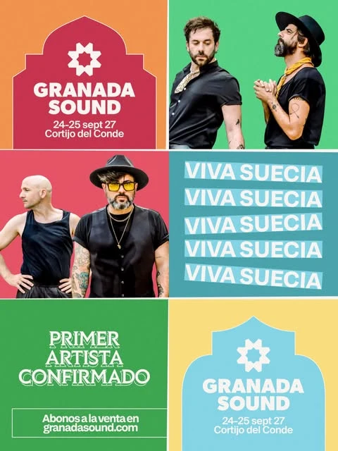 Granada Sound 2027 First Confirmed Artist Viva Suecia