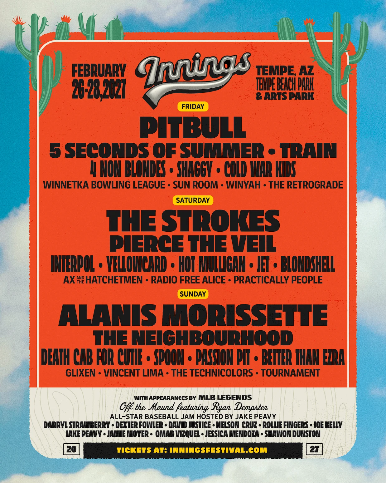 Innings Festival 2027 Lineup